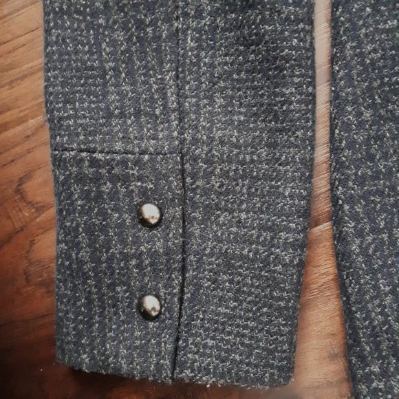 Buffalo Wool Blend Double Breasted Coat - Picture 9 of 13